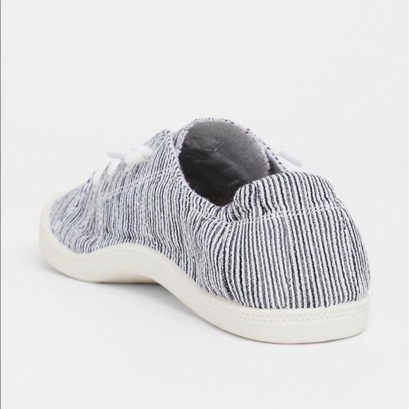 Torrid STRIPE RUCHED SNEAKER (WIDE WIDTH) - Picture 2 of 3